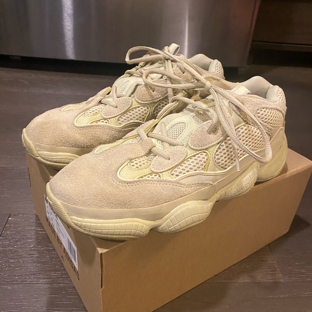 Yeezy 500 Super Moon Yellow Sneakers
